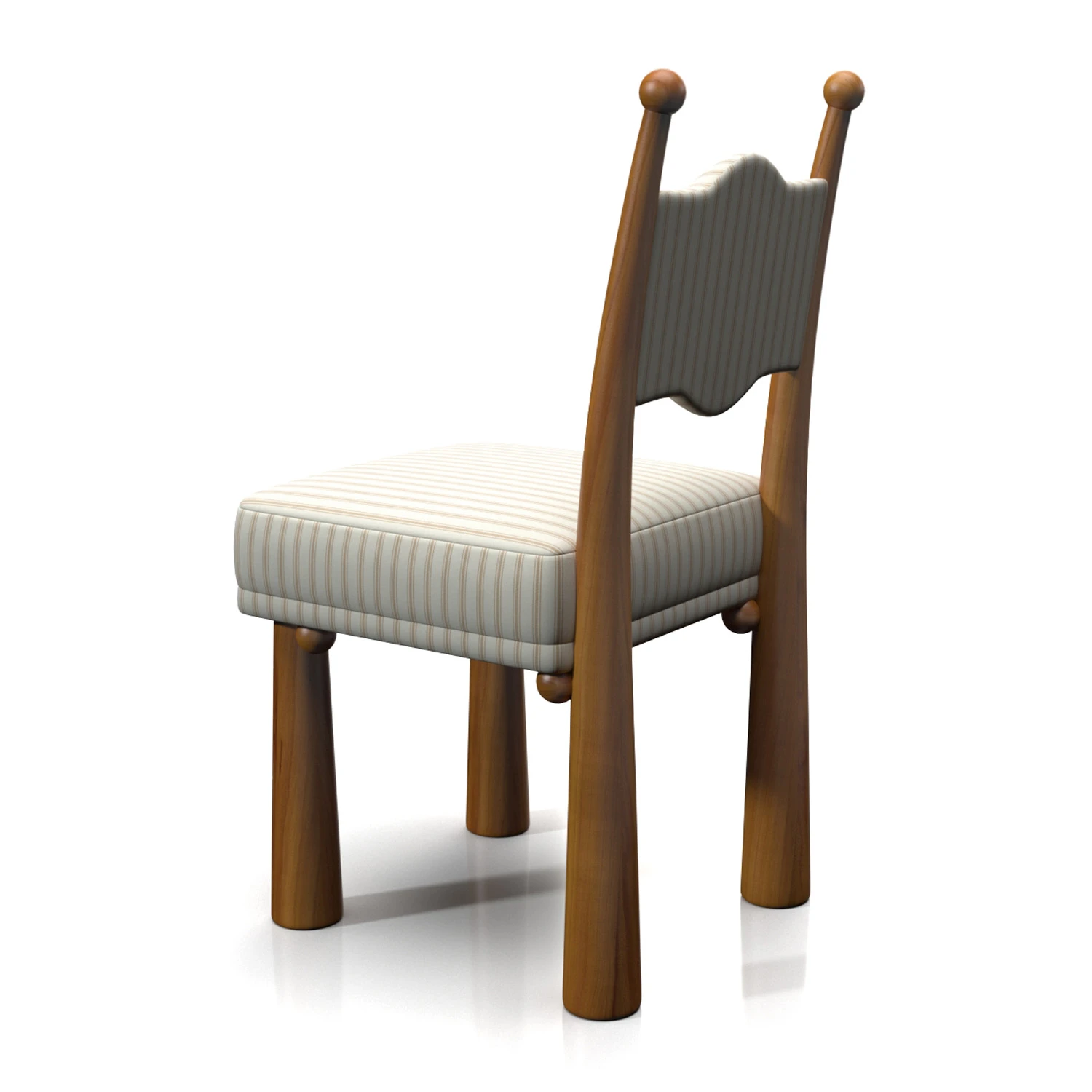Mawu Sculpted Oak Chair 3D Model_06